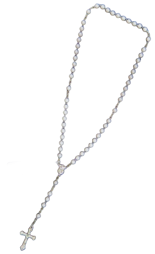 Rosario Con Perlas