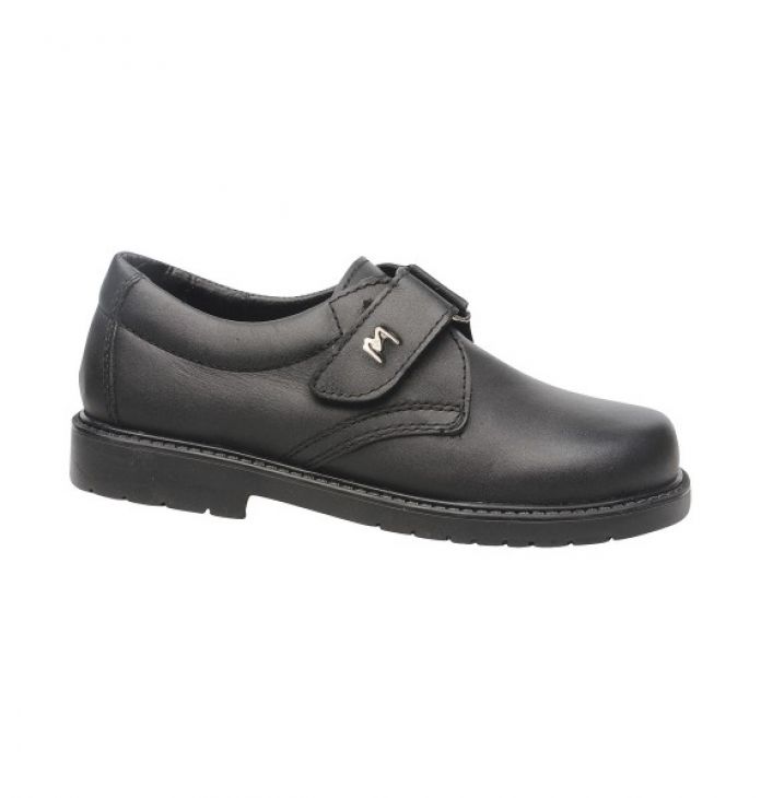Calzado zapato colegial mango con velcro
