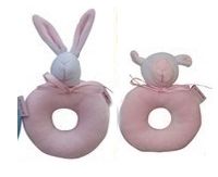 Sonajero de Mano - Conejo / Oso - 1 Unidad