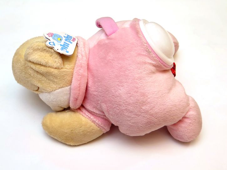 Oso peluche cunero con tira para atar