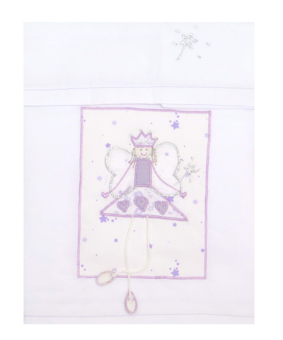 Juego de Sabanas 3 piezas Cuna Funcional Bordada