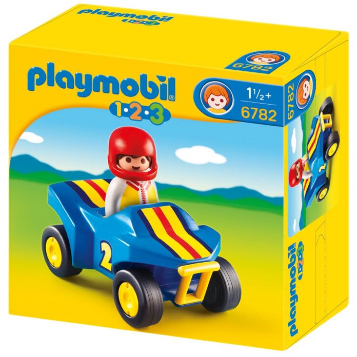 playmobil 123 coche carreras