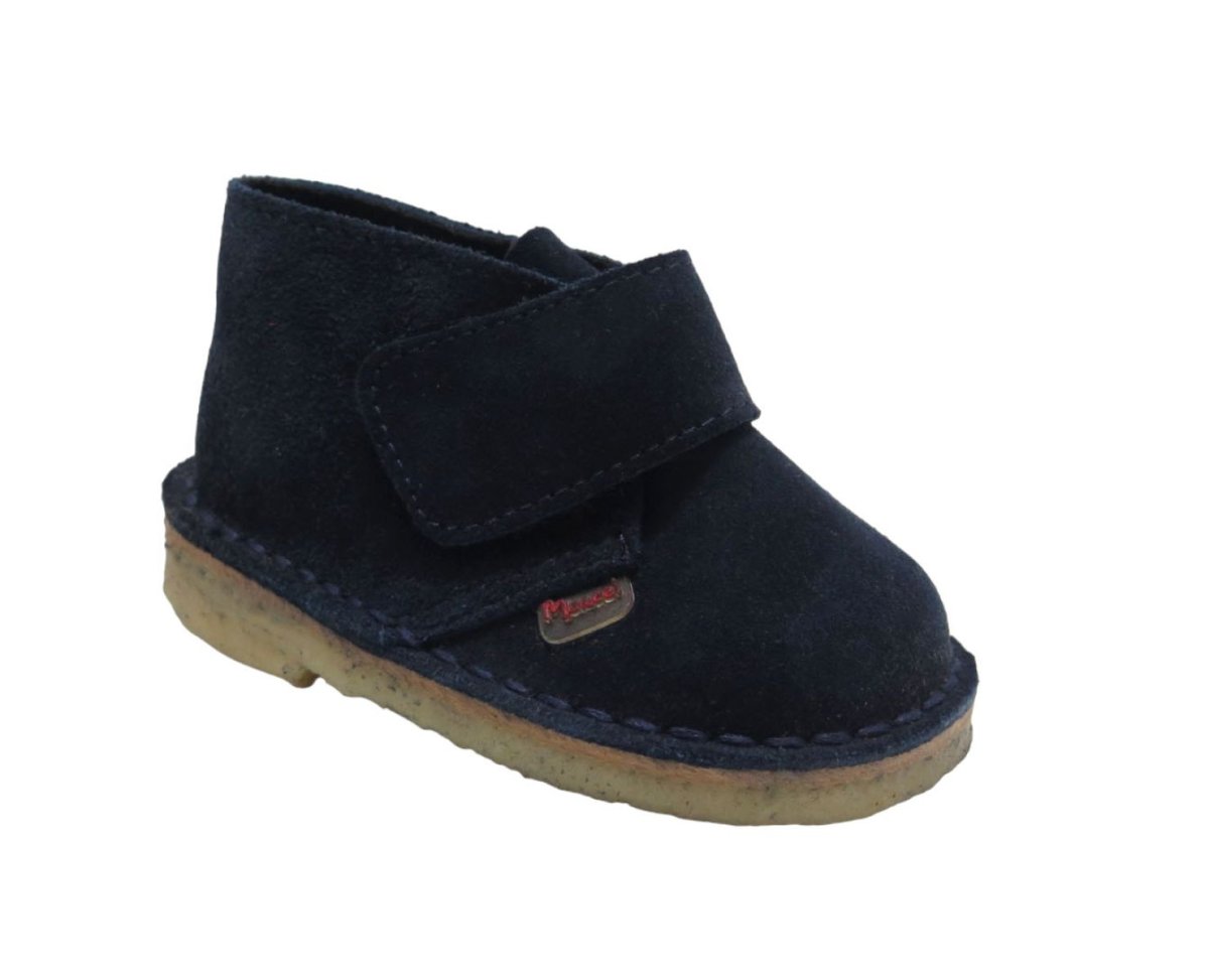 Bota Desierto Velcro Gamuza Goma Crepe