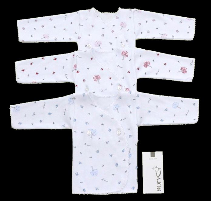 Batita Blanca Con Estampa