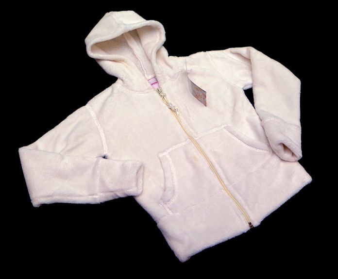 Campera Con Capucha de Plush Lisa