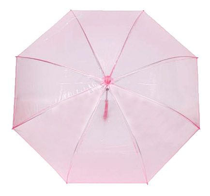 Paraguas automatico transparente