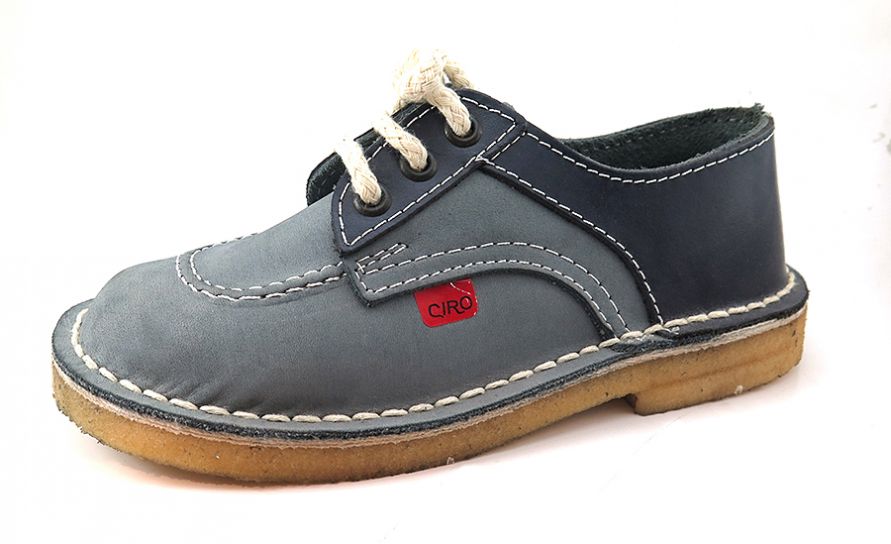 chaussure montante bleu