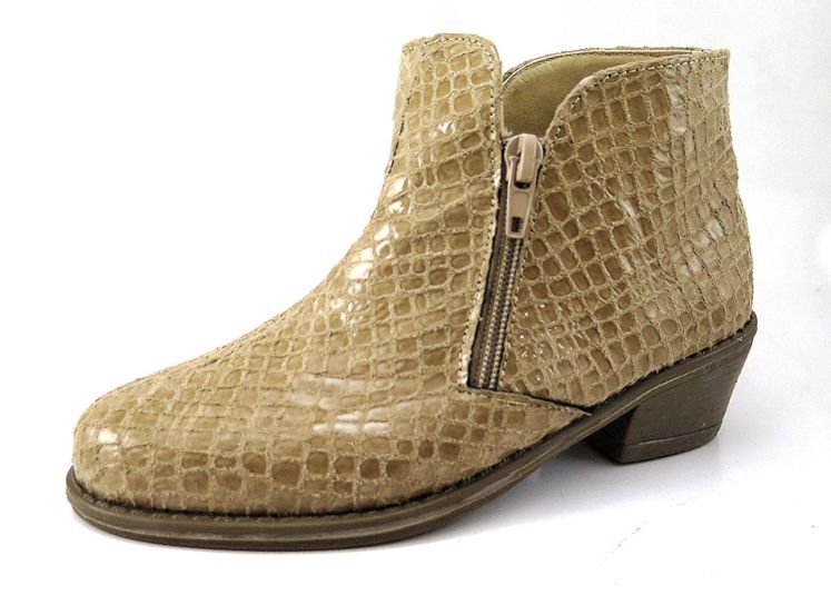 Bota Baja 2 cierres Reptil