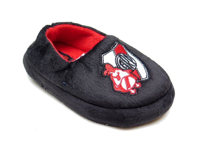 Pantufla De Polar de Futbol River Plate