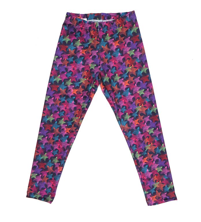 Calza de Lycra Estampada Estrellas