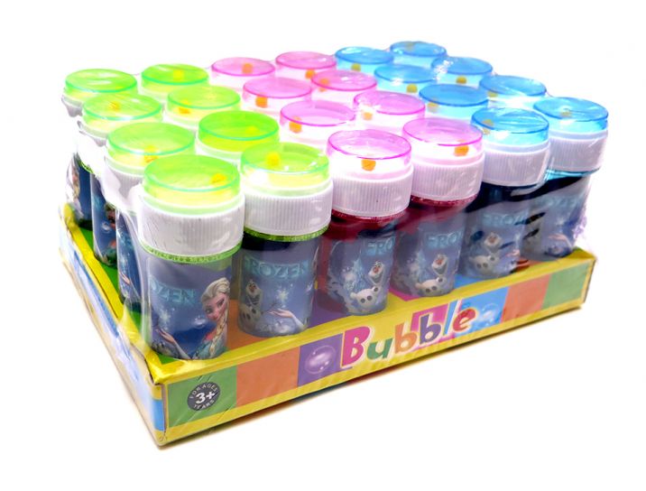 Burbujeros de Frozen Con Laberinto en la Tapa