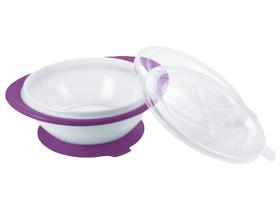 Plato Bowl Con Sopapa Tapa Para Microondas y Para Viaje