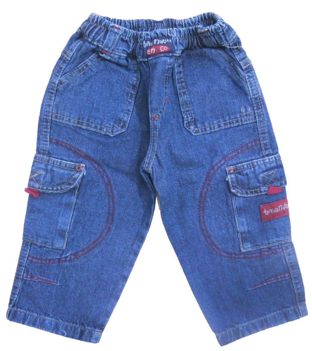 Jeans Varón Cargo Con Elástico