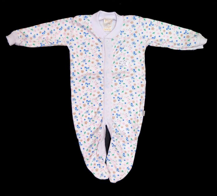 Enterito Largo con pie estampado nena.