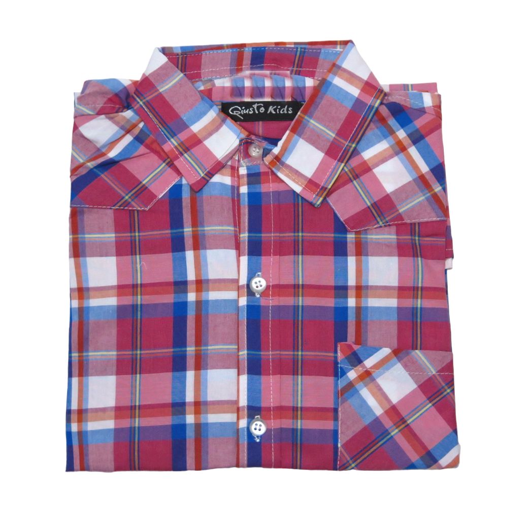 Camisa Varon Manga Larga Escocesa