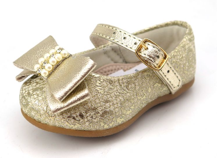 Balerina Labrada Con Hebilla Y Moño