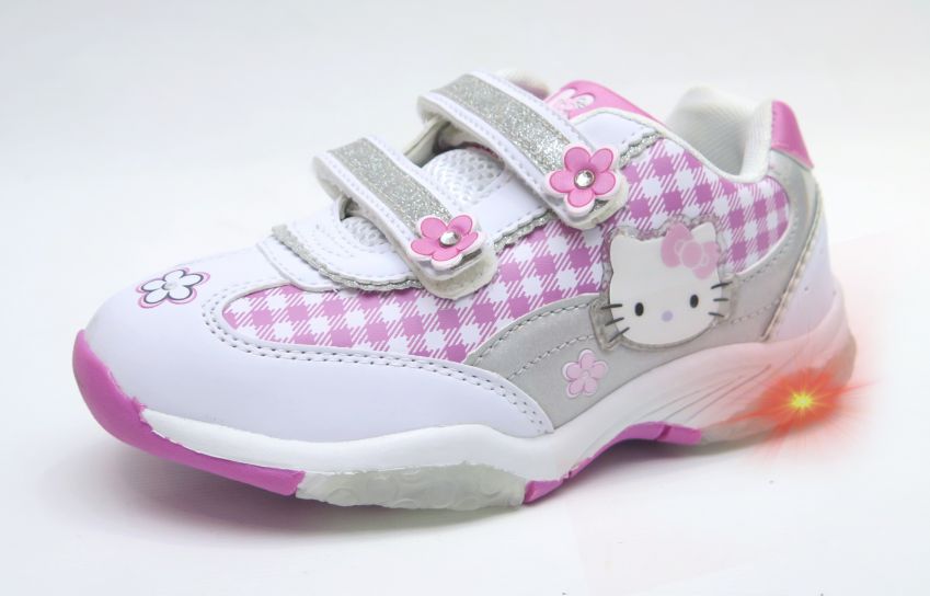 Zapatilla con luz Hello Kitty