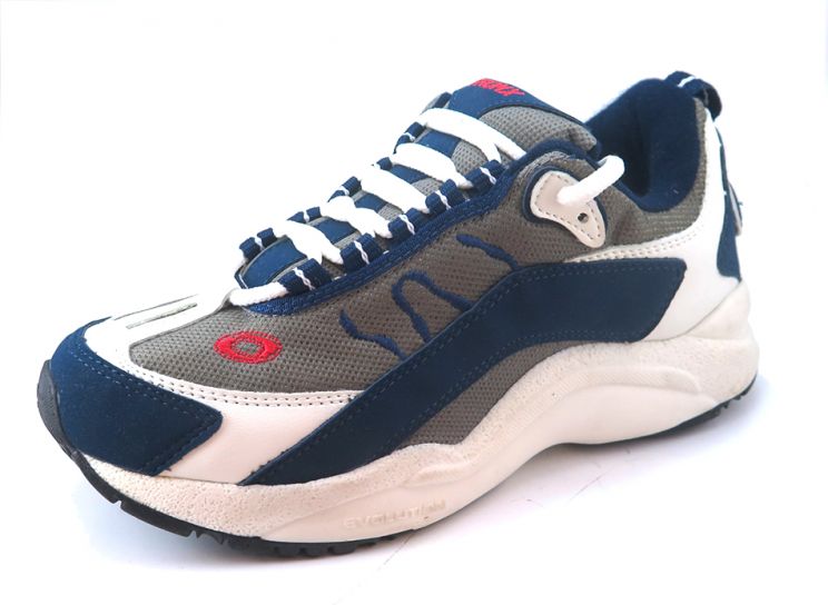 Zapatillas Con Cordon Combinado Tela