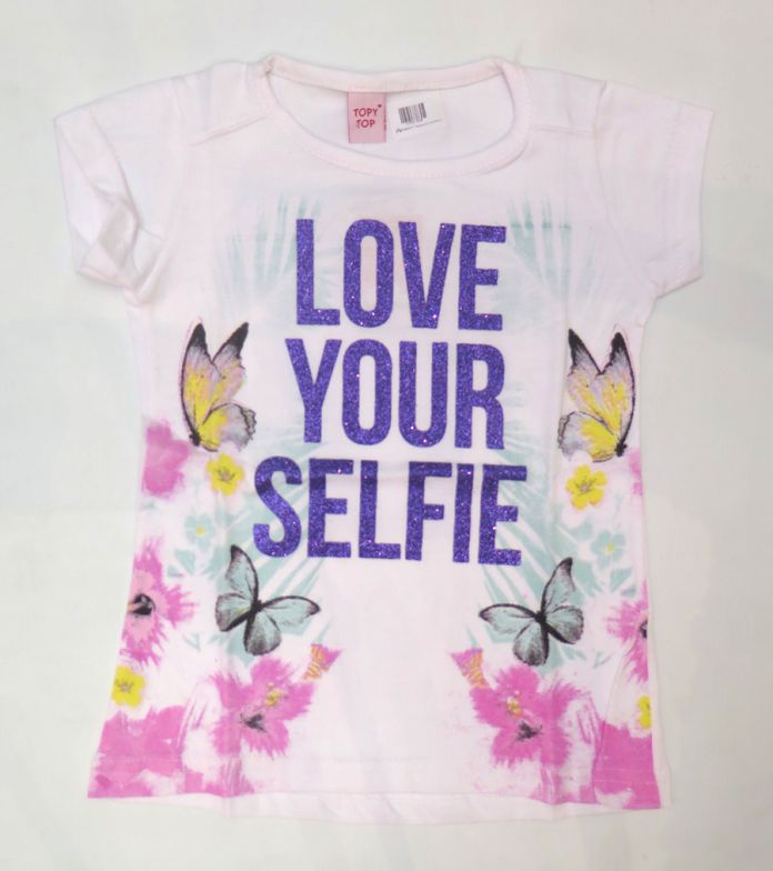 Remera Nena Manga Corta