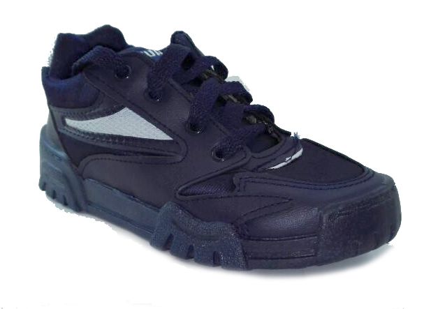 Zapatillas Cuerina Con Cordon