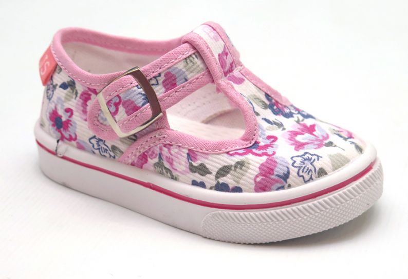 Guillermina Lona Estampada Rosa Con Broche