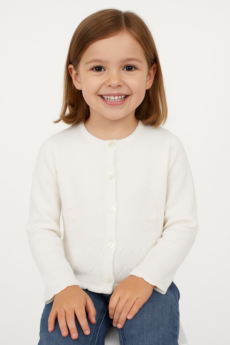 Saquito Calado Con Botones