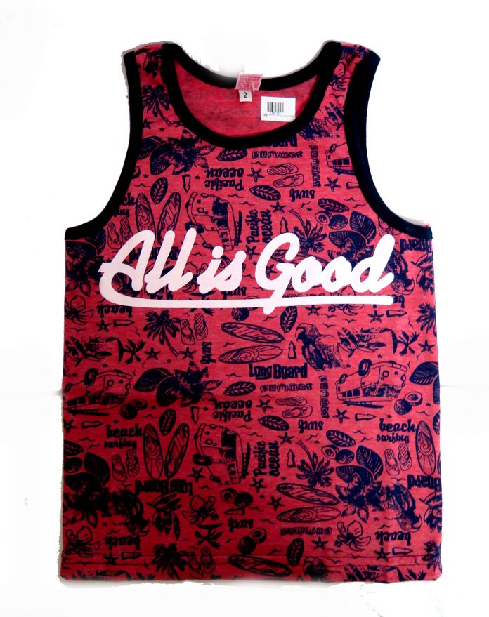 Musculosa Estampada Varón