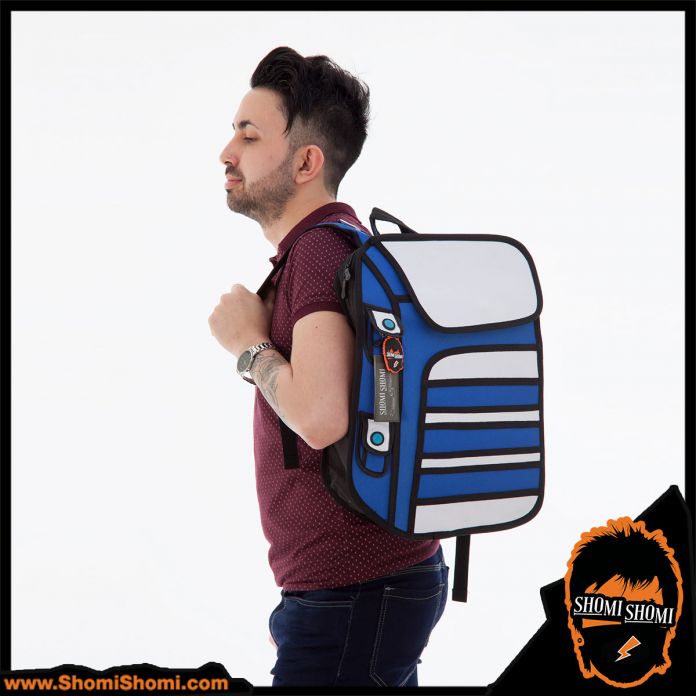 Mochila Yoppo Celeste