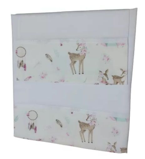 Sabana Catre / Moises / Colecho Estampada 3 Piezas