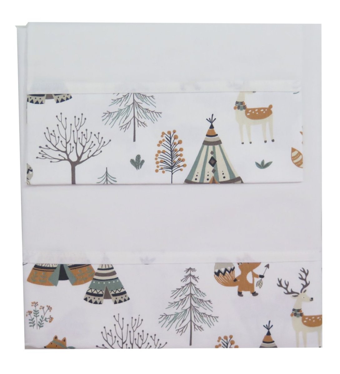 Sabana Catre / Moises / Colecho Estampada 3 Piezas