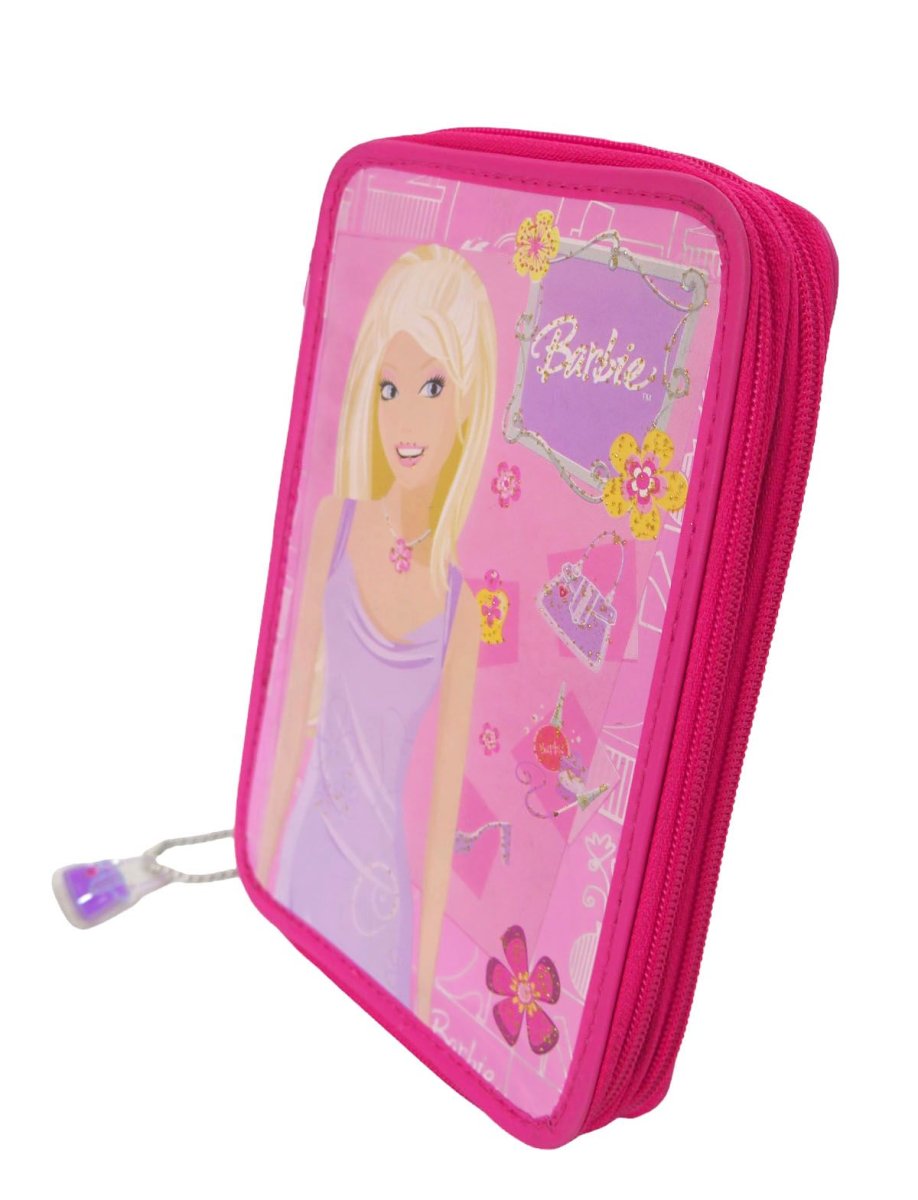 Cartuchera 2 Pisos Barbie con Brillo