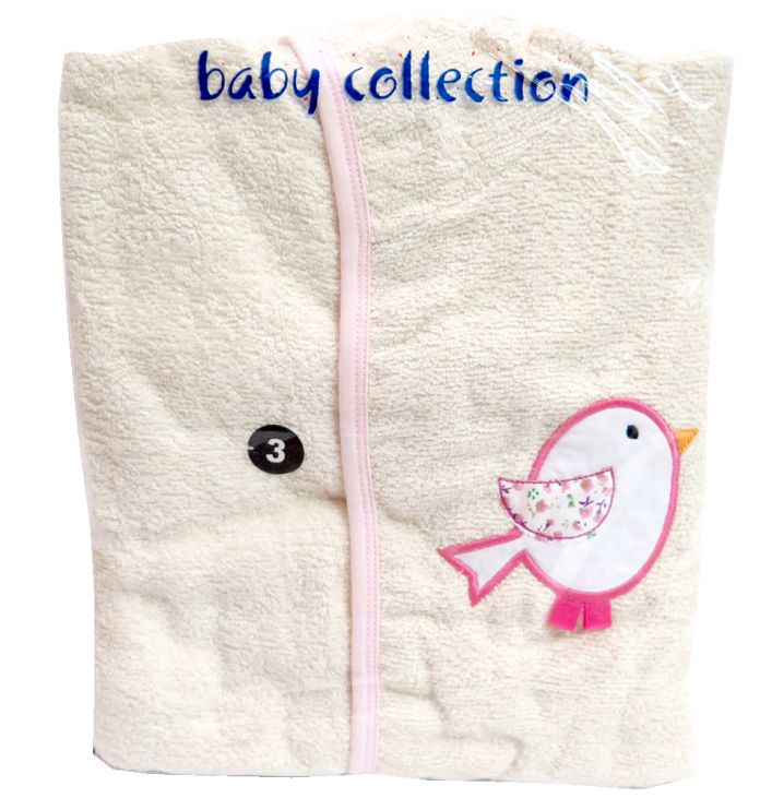 Salida de Baño Bata de Toalla con Capucha Lisa