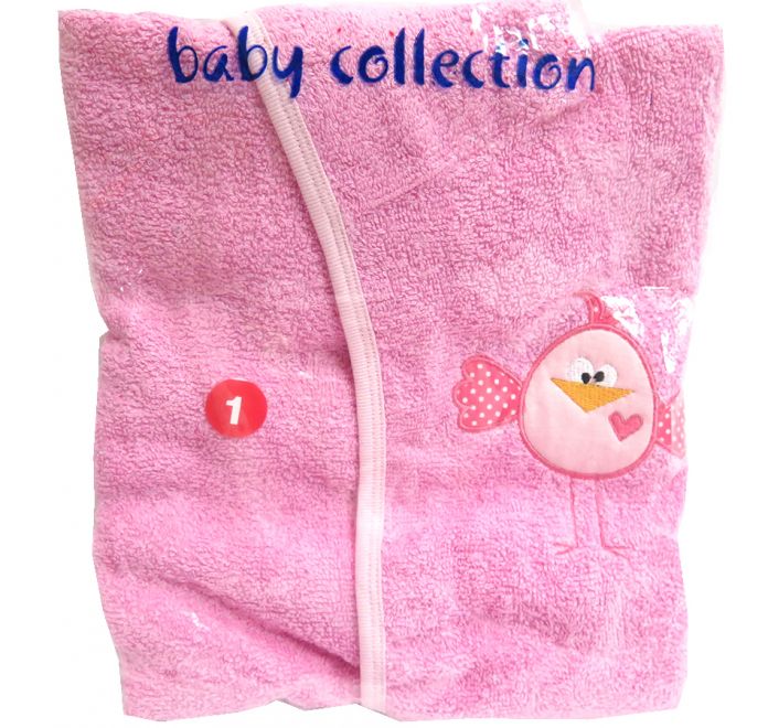 Salida de Baño Bata de Toalla con Capucha Lisa