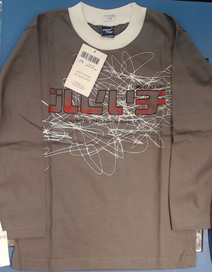 Remera Manga Larga Estampado