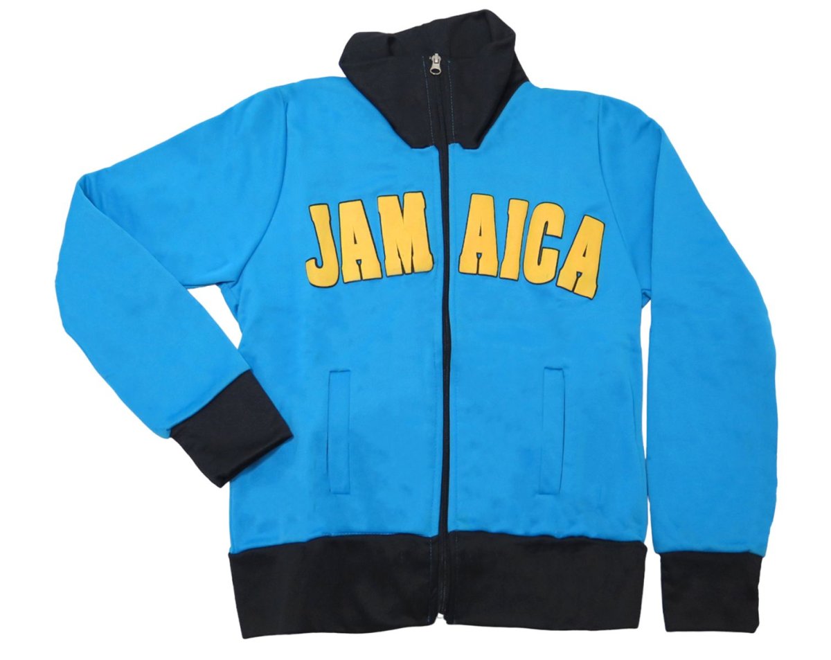 Campera de Acetato Frizado Estampado Jamaica