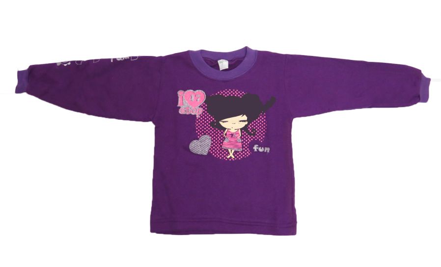 Buzo de Algodon Frizado Estampado NenaI 47 Stop