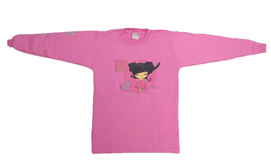 Buzo de Algodon Frizado Estampado NenaI 47 Stop