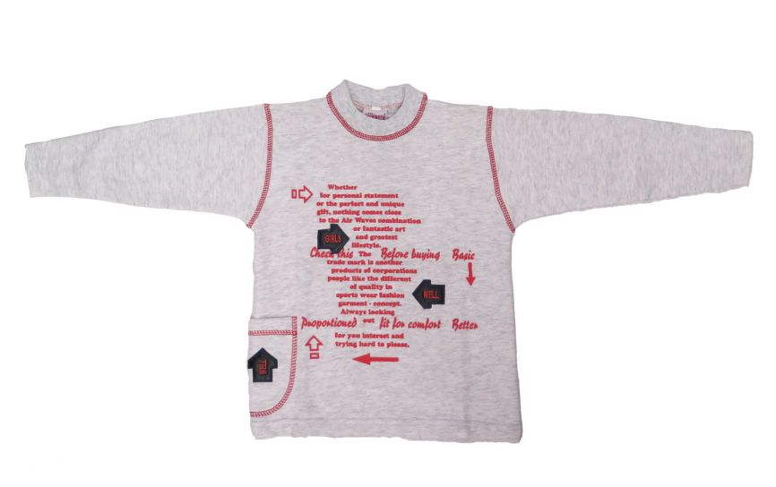 Buzo de Algodon Frizado Bordado Flecha Girls