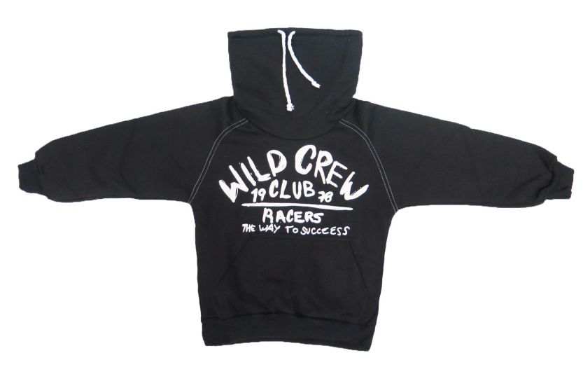 Buzo de friza estampado para varon cuello Volcado