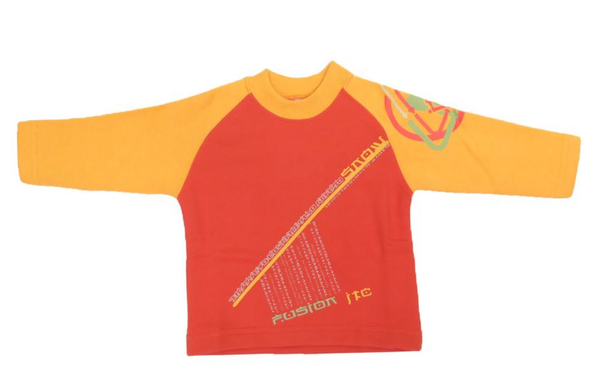 Buzo de Algodon Frizado Estampado Fusion