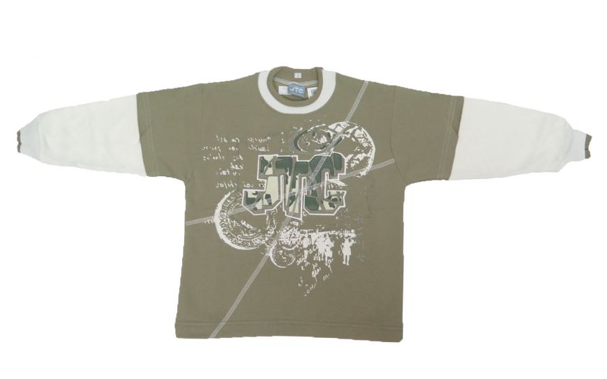 Buzo de Algodon Frizado Estampado