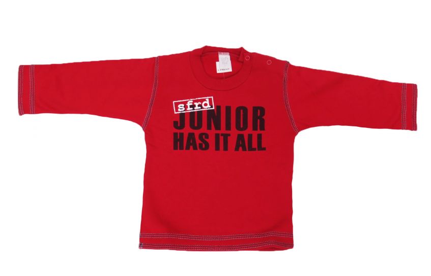 Buzo de Algodon Con Friza Estampado Junior Has It All