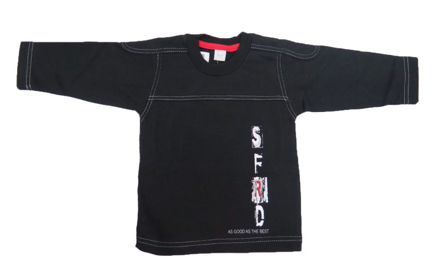 Buzo de Algodon Frizado Estampado Con Costura