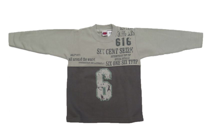 Buzo de Algodon Frizado Estampado 6 Six Cents