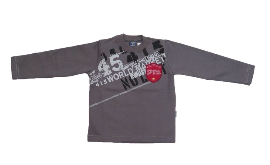 Buzo de Algodon Frizado Escudo Bordado Spirit