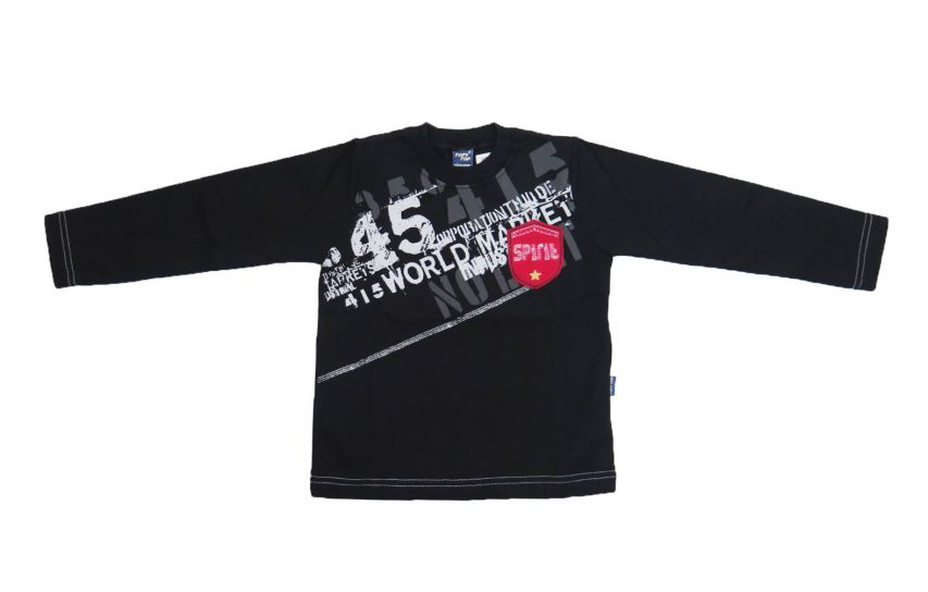 Buzo de Algodon Frizado Escudo Bordado Spirit