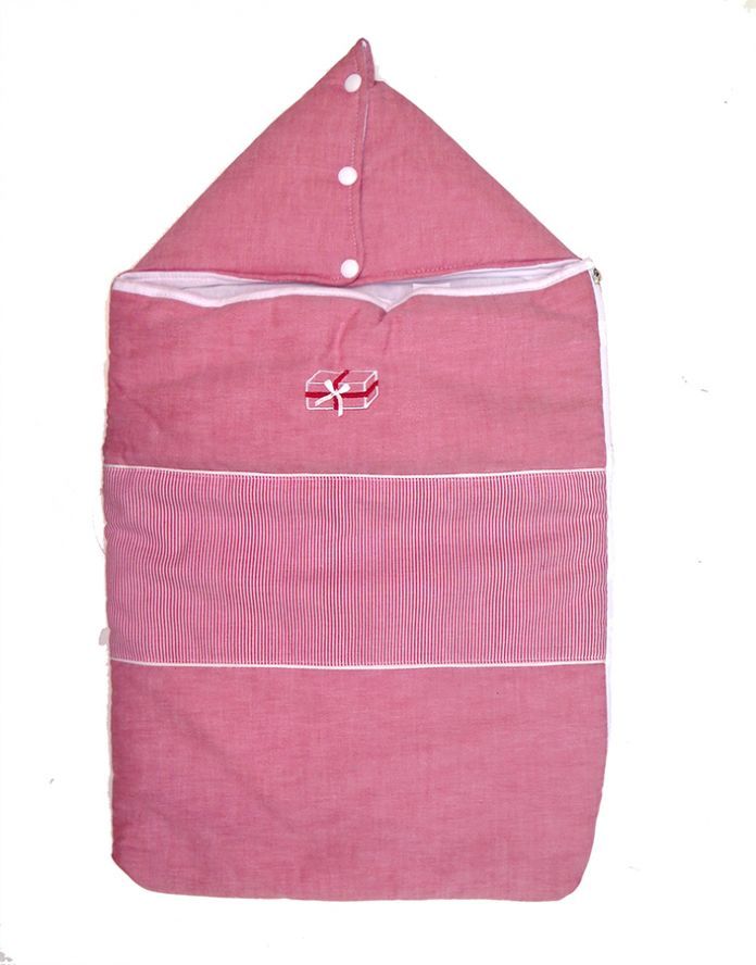 Portaenfant Bordado Con Capucha