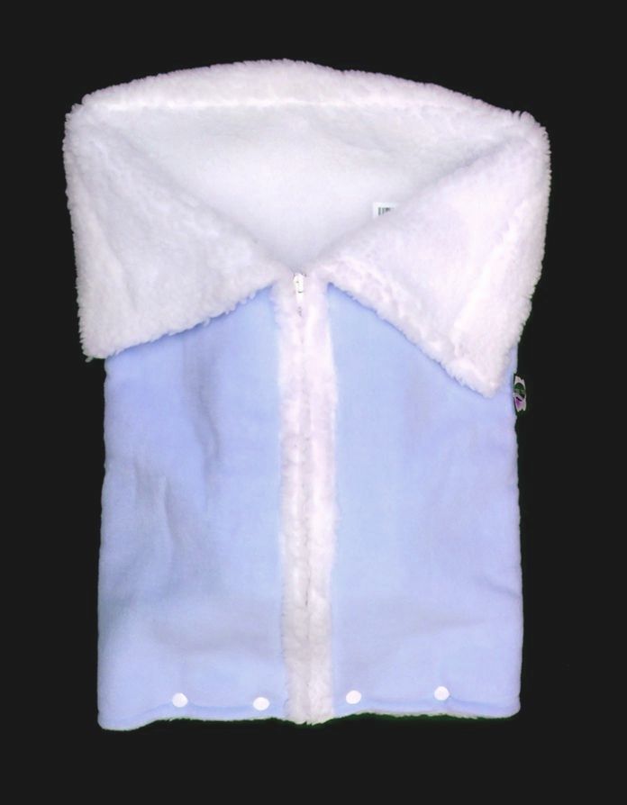 Portaenfant De Polar Con Cordero Adentro Sin Capucha