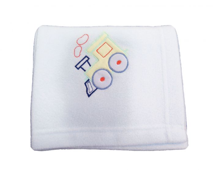 Liorchis Manta polar con aplique de Tren