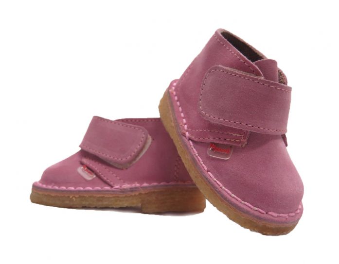 Bota Desierto Velcro Gamuza Goma Crepe